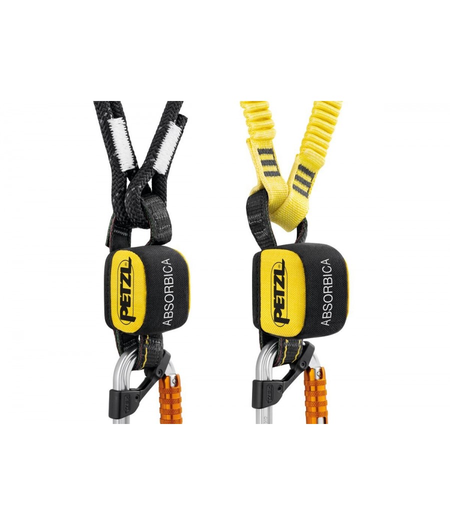 cabo doble absorbica y mgo 80 cm petzl pro