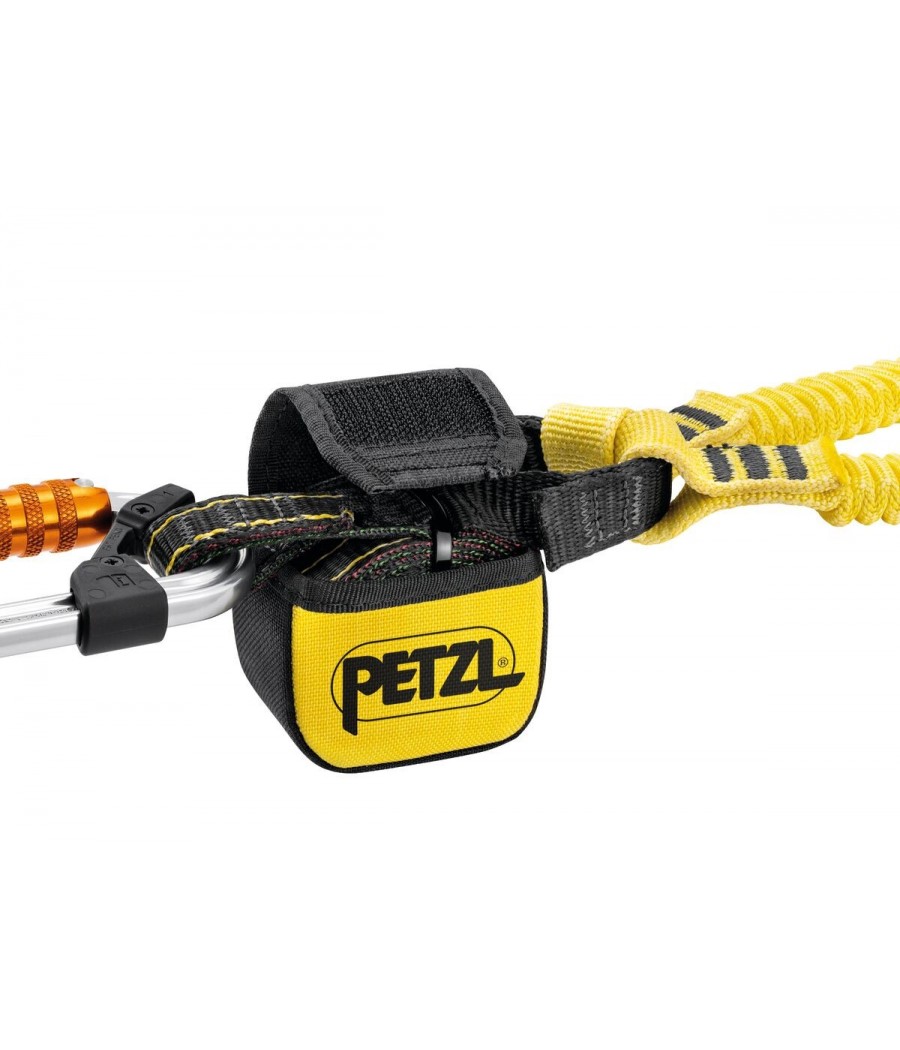 cabo doble absorbica y mgo 80 cm petzl pro