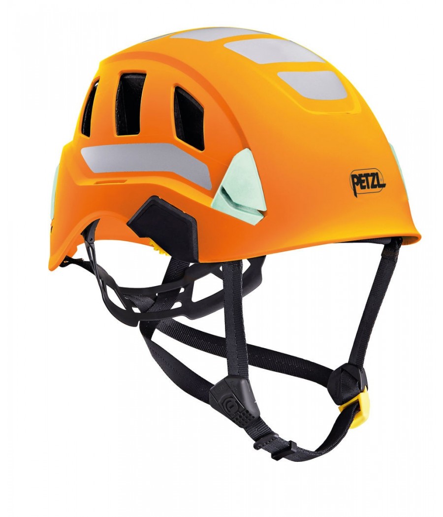 casco strato vent HI VIZ petzl pro