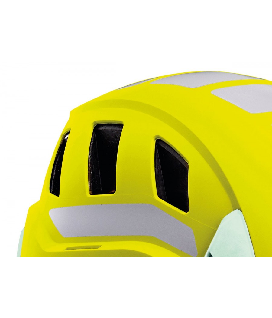 casco strato vent HI VIZ petzl pro
