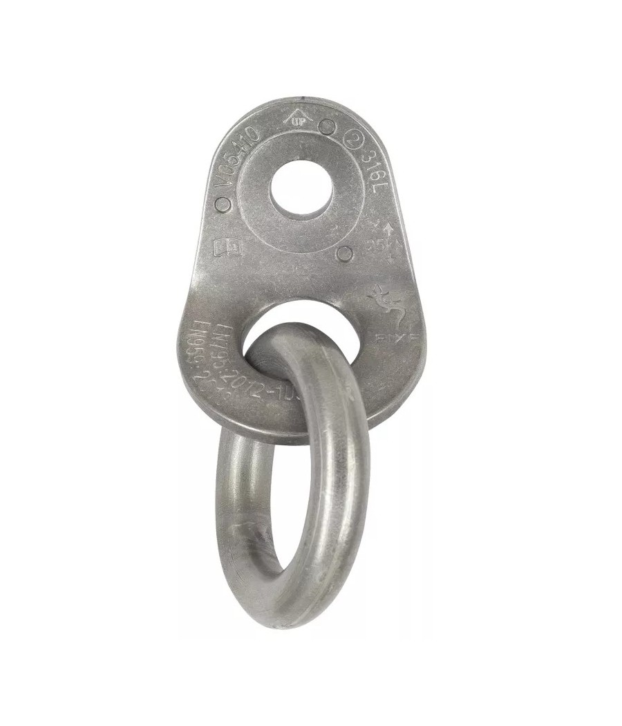 reunion c 2 plaqueta y argolla 12mm inox 316l fixe