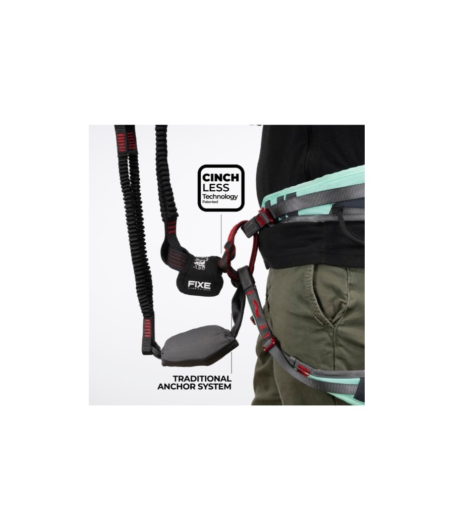 set via ferrata ferratum cinchless fixe