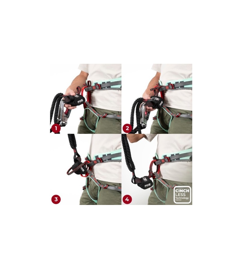 set via ferrata ferratum cinchless fixe