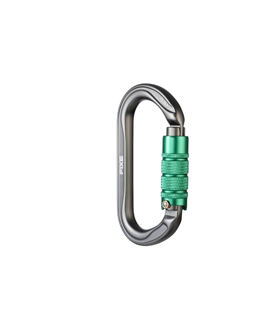 mosqueton oliba triple lock fixe