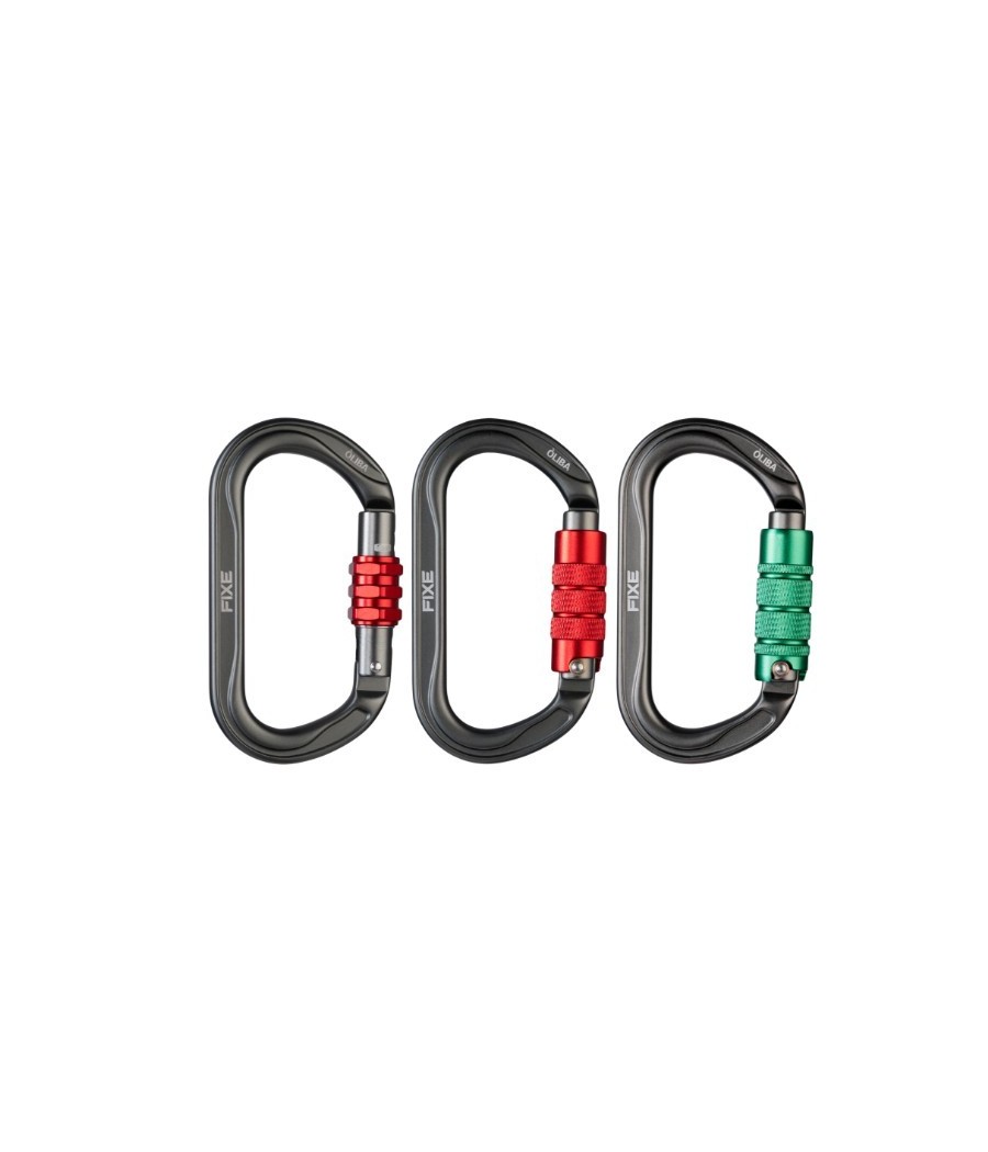 mosqueton oliba triple lock fixe