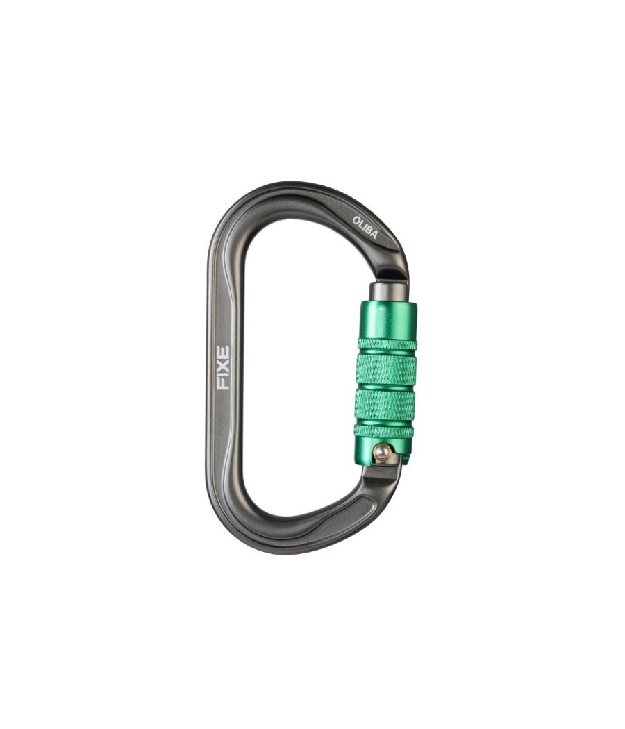 mosqueton oliba triple lock fixe