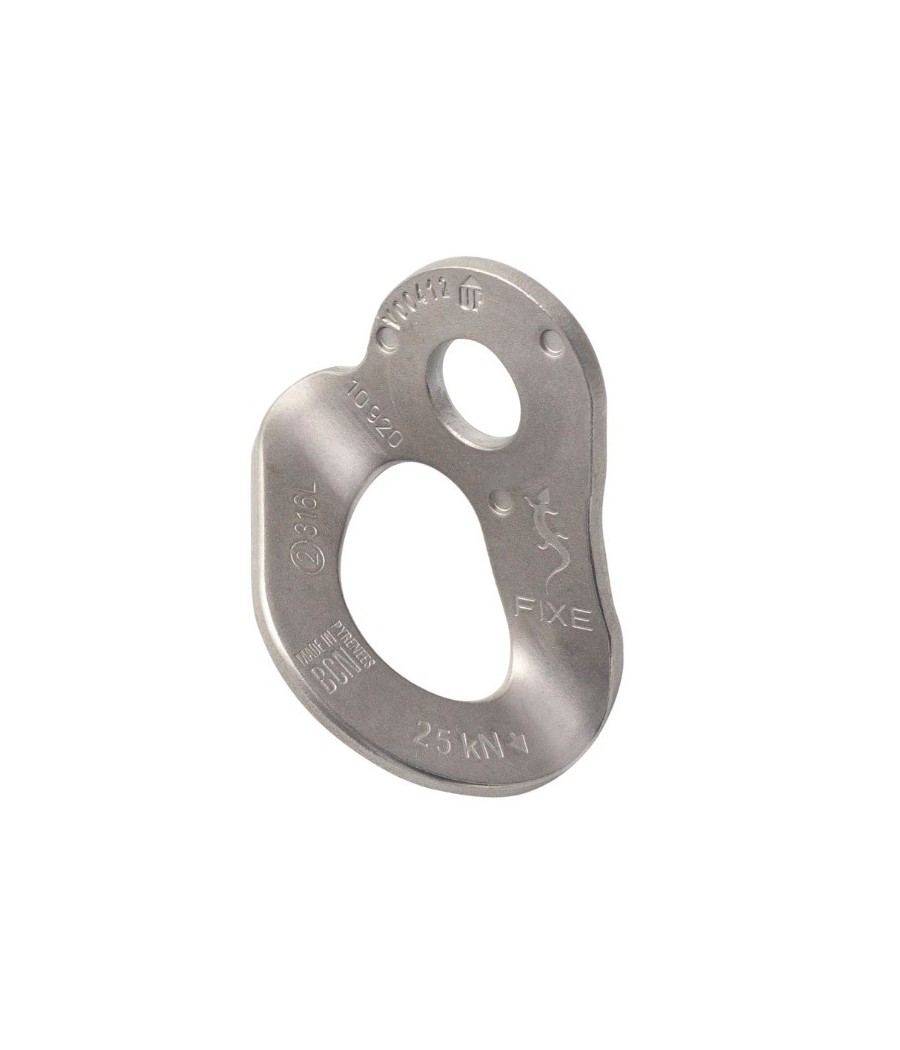 plaqueta inox12 mm 316 a 4 fixe