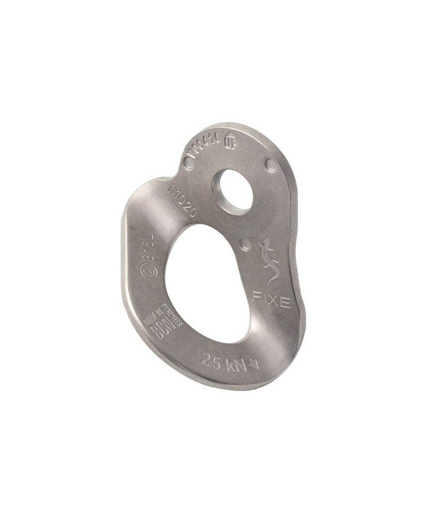 plaqueta fixe 10mm  inox 316 a 4 fixe