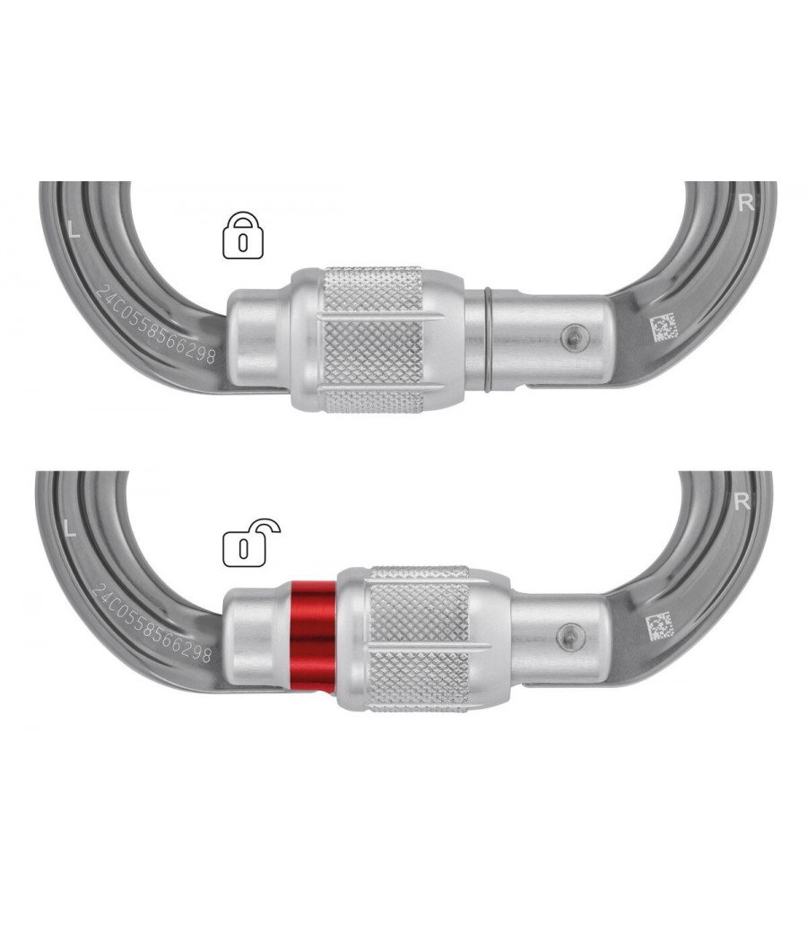 mosqueton omni screw lock petzl