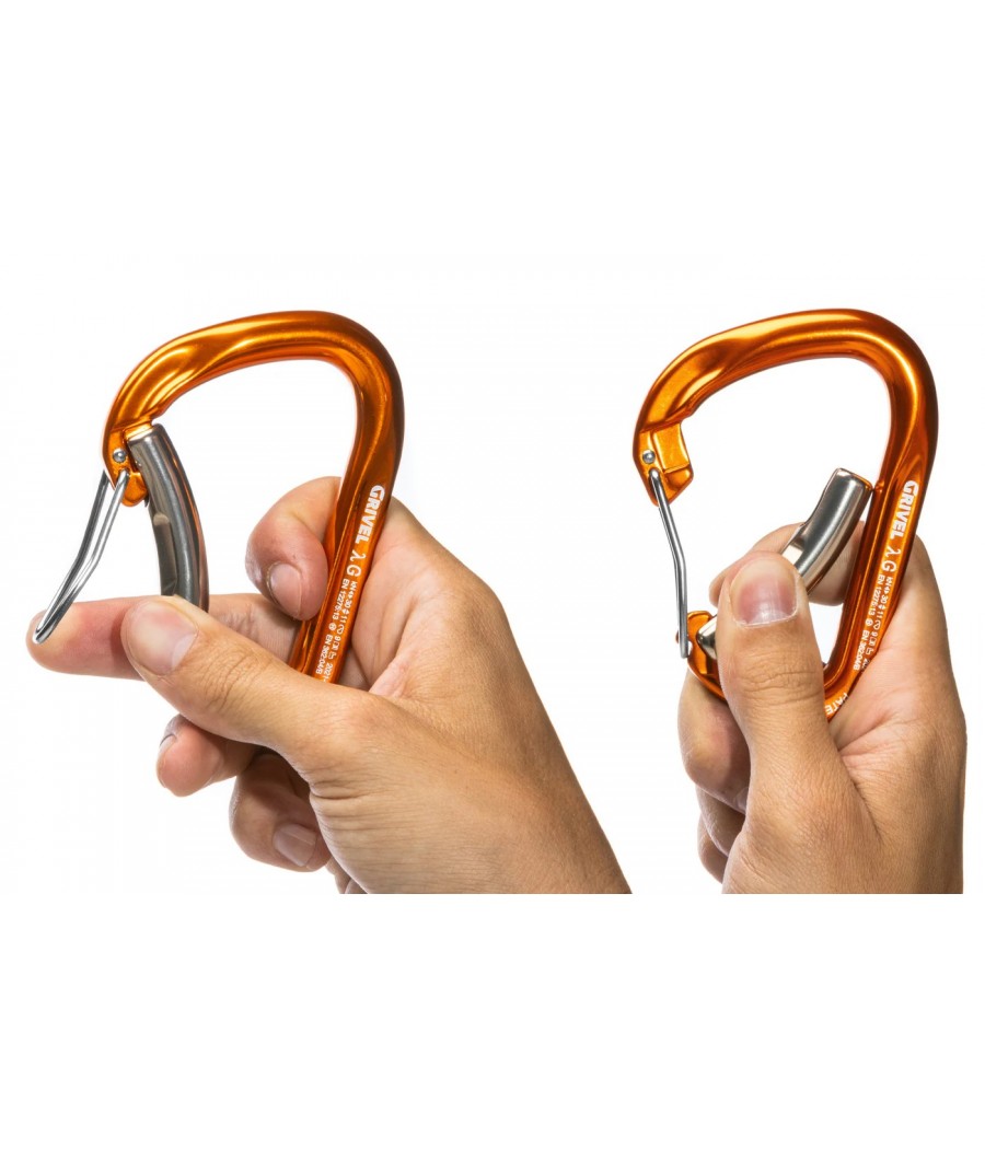 mosqueton k7g lambda twin gate grivel