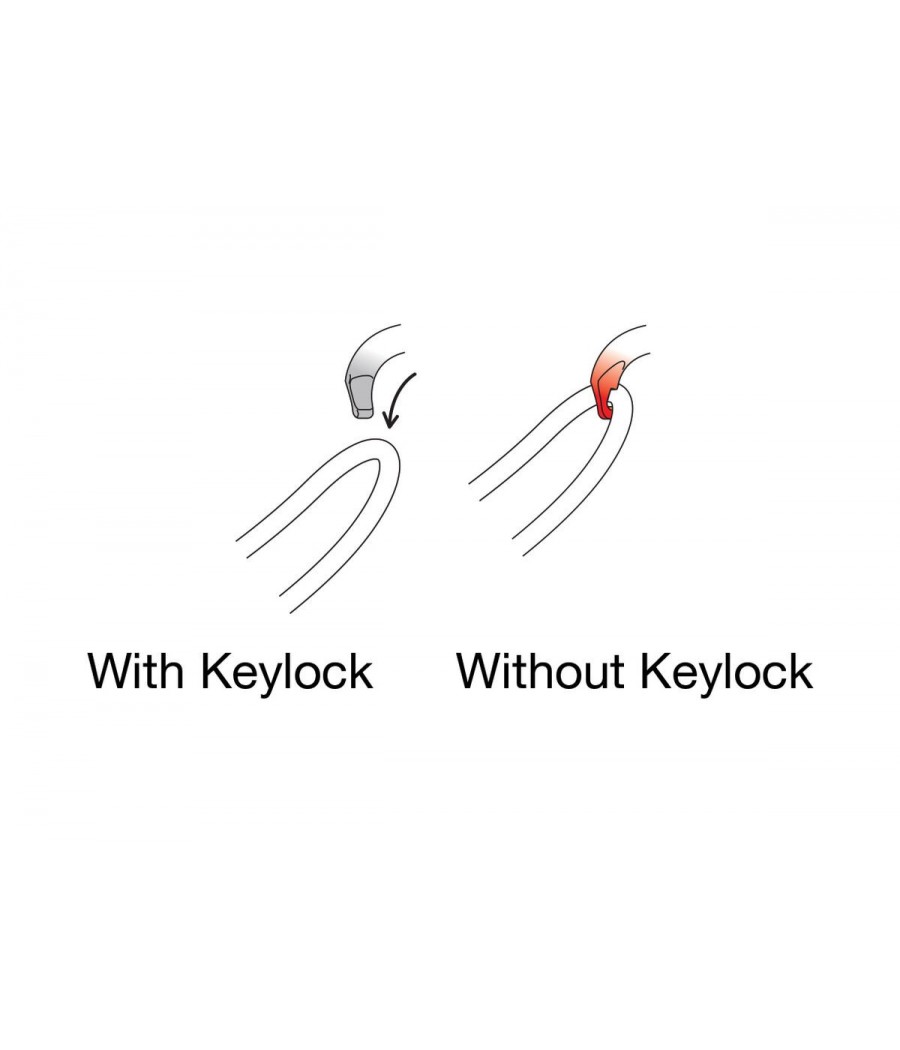 mosqueton vertigo wire lock petzl