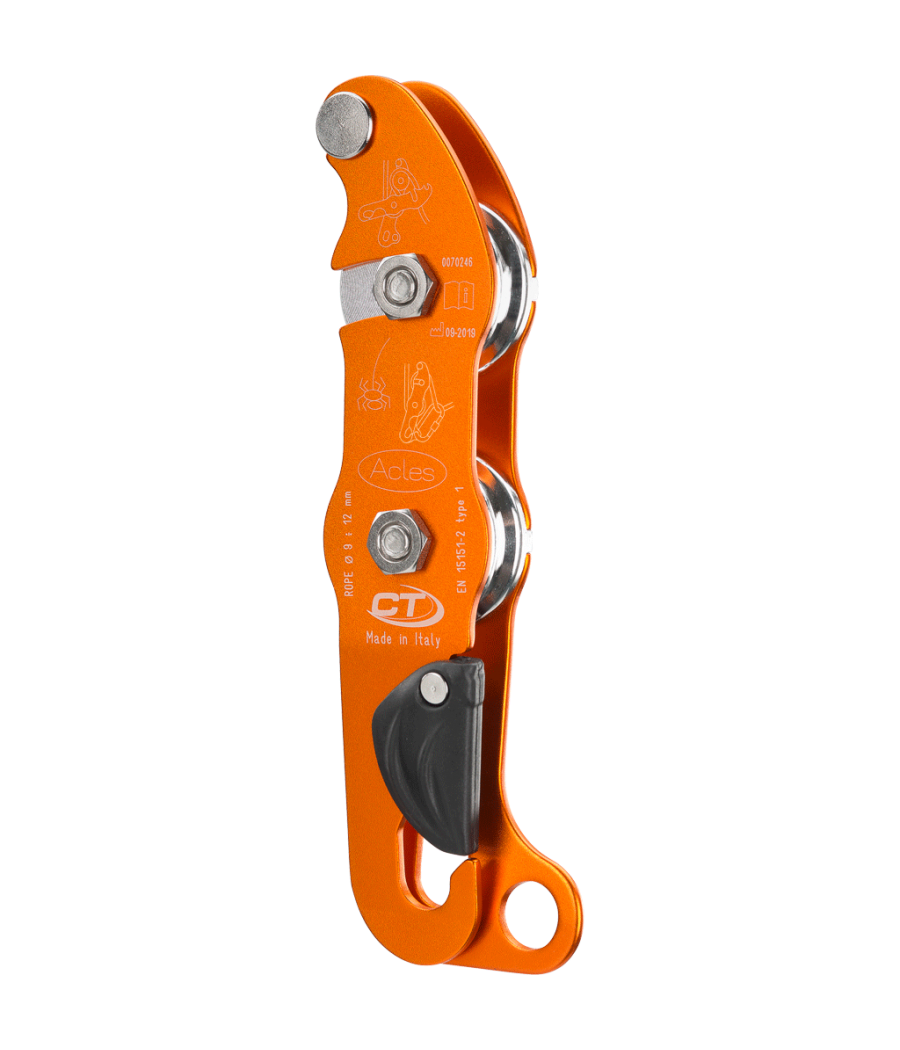 descensor acles climbing technology